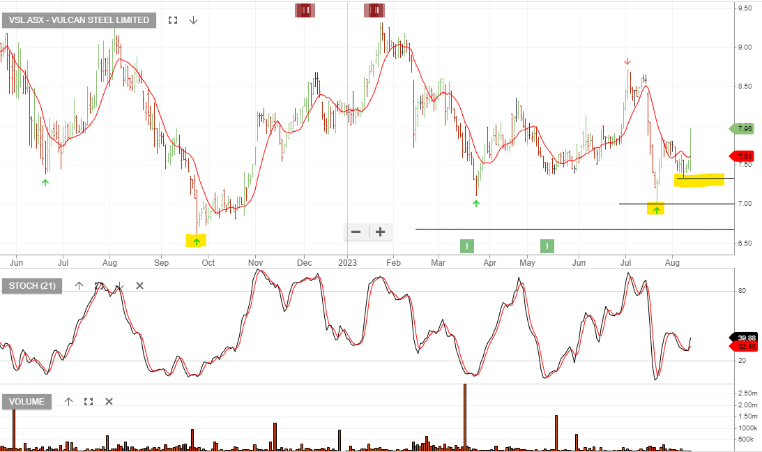 Vulcan Steel | Investor Signals